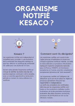Organismes notifiés : kesaco ?