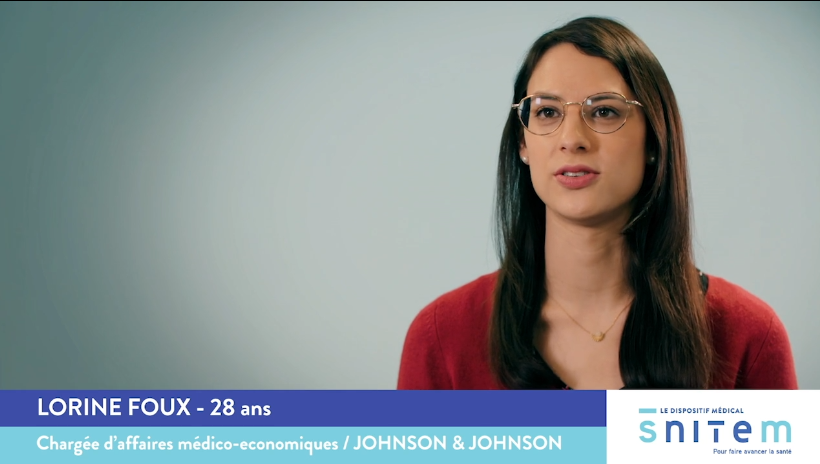 Lorine, chargée d'affaires médico-économiques